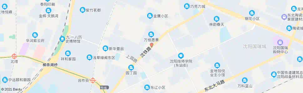 沈阳小二台子_公交站地图_沈阳公交_妙搜公交查询2025