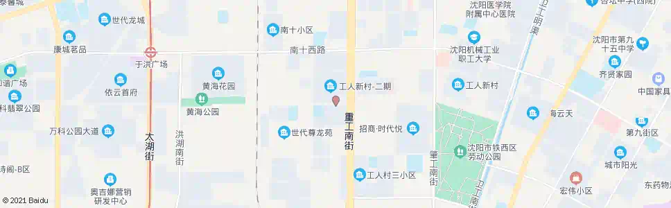 沈阳铁西劳动局_公交站地图_沈阳公交_妙搜公交查询2025