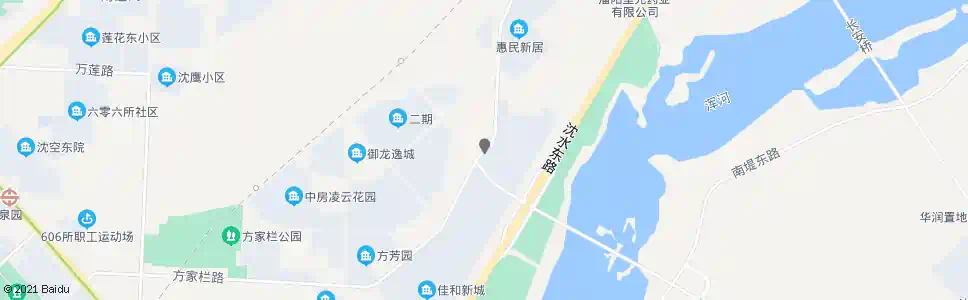 沈阳东陵油库_公交站地图_沈阳公交_妙搜公交查询2025