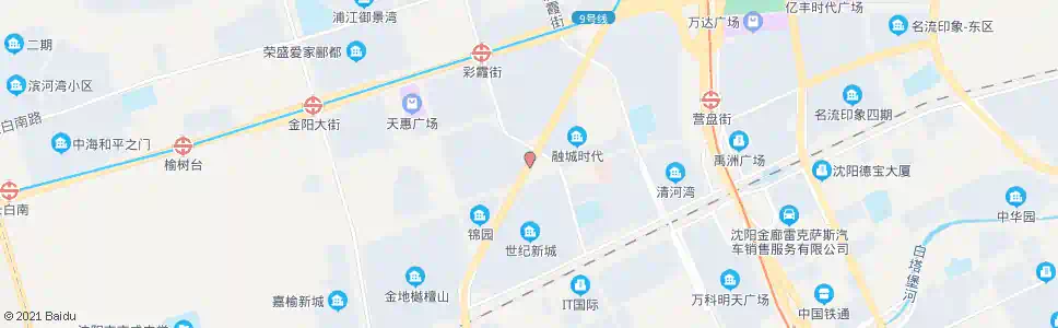 沈阳沈营路华园东路_公交站地图_沈阳公交_妙搜公交查询2025