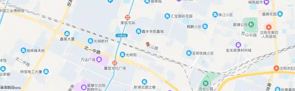 沈阳天山路同江街_公交站地图_沈阳公交_妙搜公交查询2025