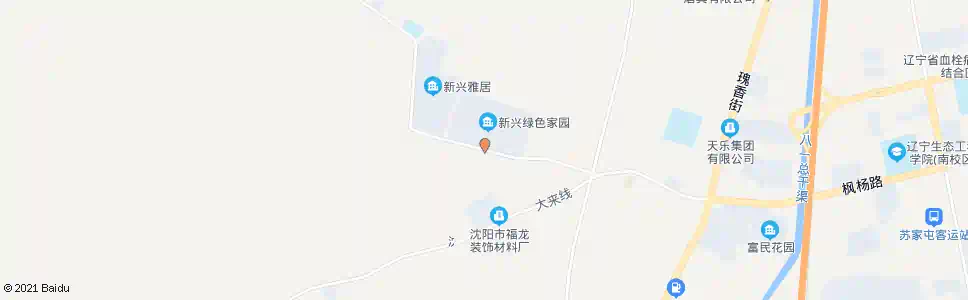 沈阳新兴屯_公交站地图_沈阳公交_妙搜公交查询2025