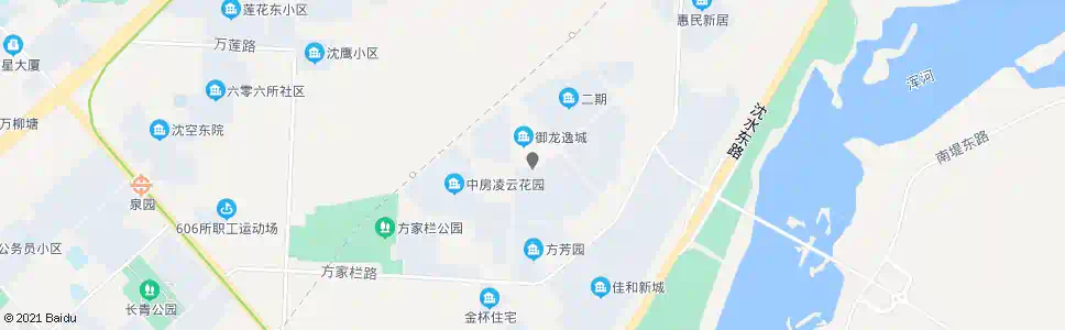 沈阳方文路方明街_公交站地图_沈阳公交_妙搜公交查询2025