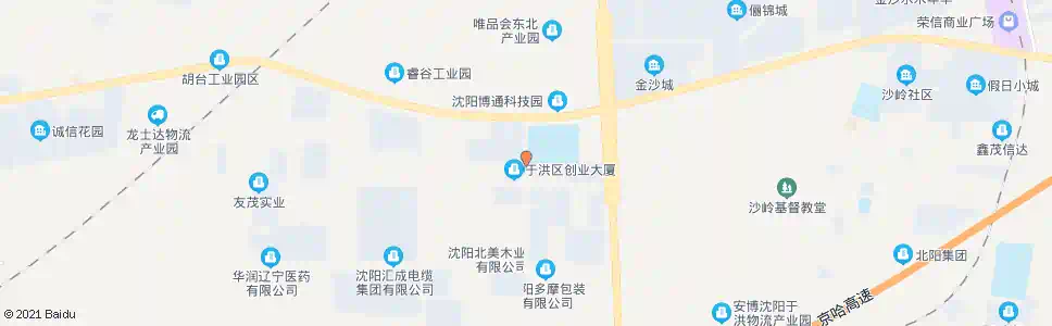 沈阳家具园管委会_公交站地图_沈阳公交_妙搜公交查询2025