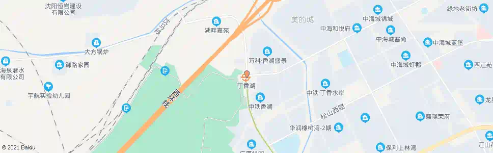 沈阳中铁万科(香湖盛景)_公交站地图_沈阳公交_妙搜公交查询2025