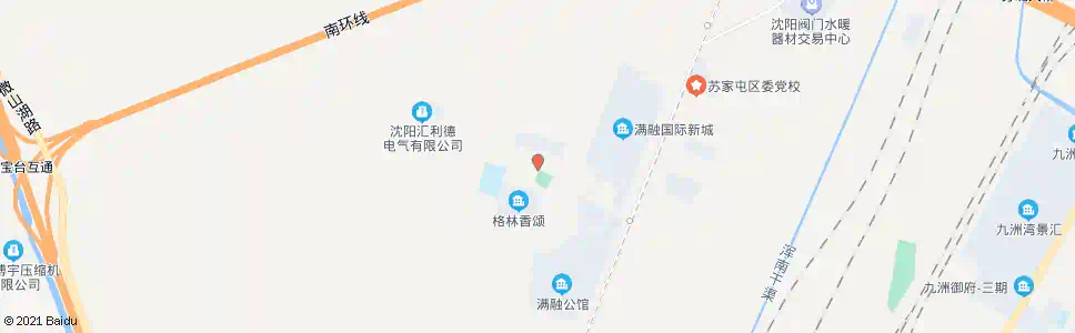 沈阳满融村_公交站地图_沈阳公交_妙搜公交查询2025