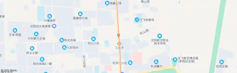 沈阳黄河大街松山路_公交站地图_沈阳公交_妙搜公交查询2025