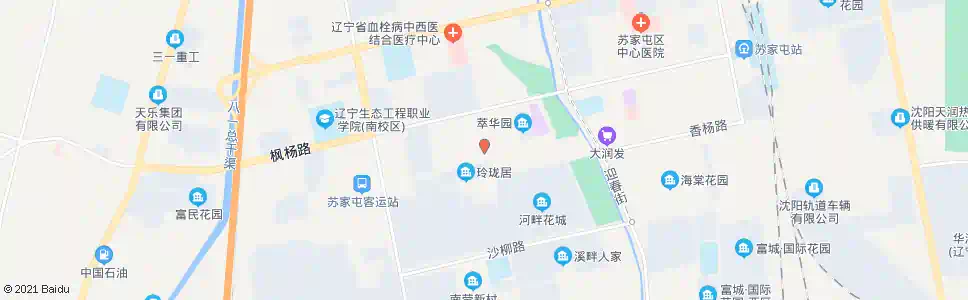 沈阳荣成世纪_公交站地图_沈阳公交_妙搜公交查询2025