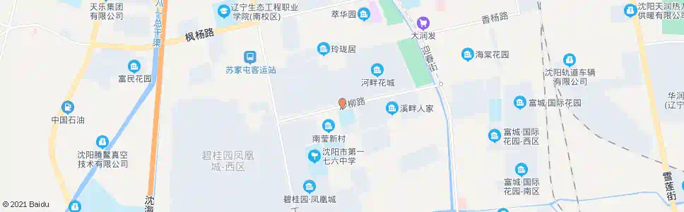 沈阳沙柳小学_公交站地图_沈阳公交_妙搜公交查询2025