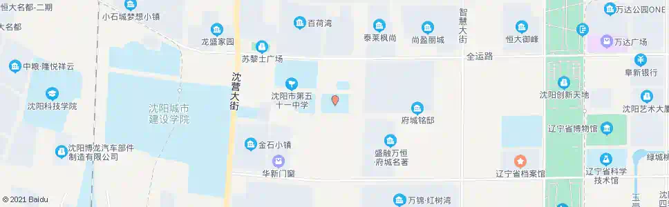 沈阳国际学校_公交站地图_沈阳公交_妙搜公交查询2025