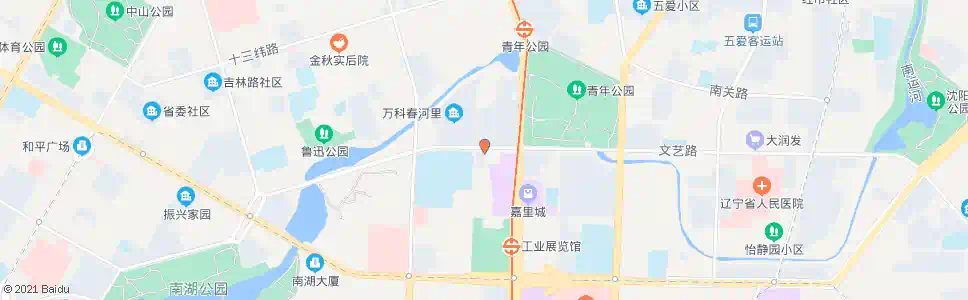 沈阳文艺路华润中心_公交站地图_沈阳公交_妙搜公交查询2025