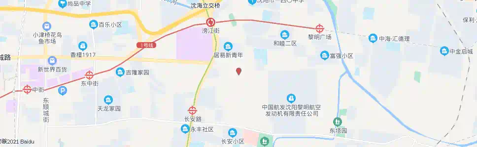 沈阳善邻路地坛街_公交站地图_沈阳公交_妙搜公交查询2025