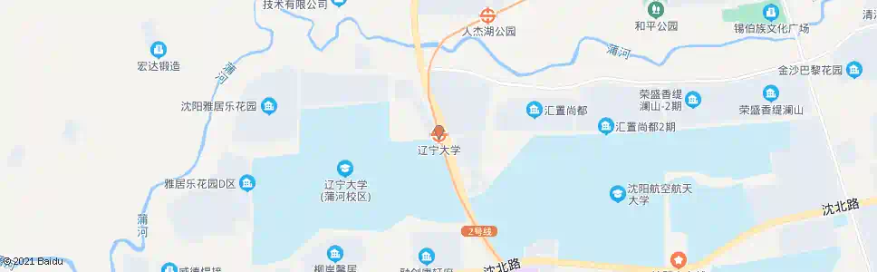 沈阳辽宁大学_公交站地图_沈阳公交_妙搜公交查询2025