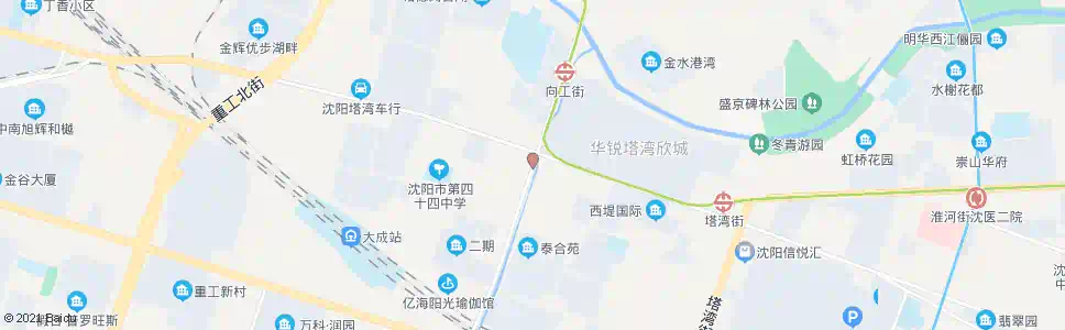 沈阳岐山一校实验小学_公交站地图_沈阳公交_妙搜公交查询2025
