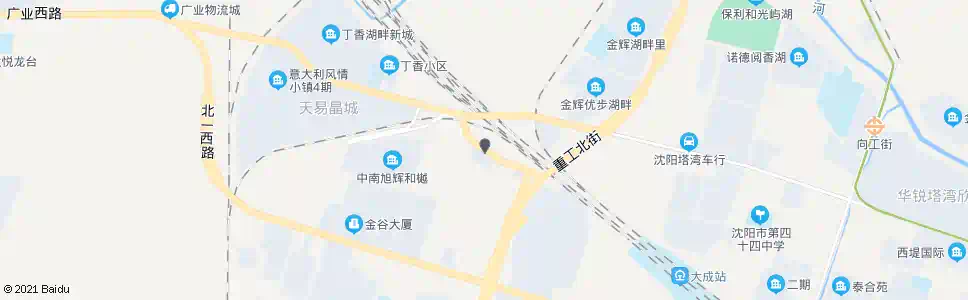 沈阳广业路重工街_公交站地图_沈阳公交_妙搜公交查询2025