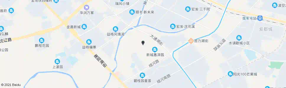 沈阳惠泽园西_公交站地图_沈阳公交_妙搜公交查询2025