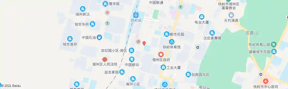 铁岭十一小学_公交站地图_铁岭公交_妙搜公交查询2025