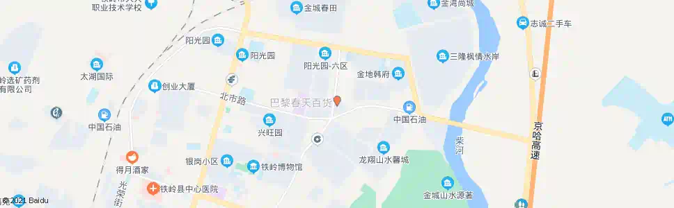 铁岭太平洋保险公司_公交站地图_铁岭公交_妙搜公交查询2025