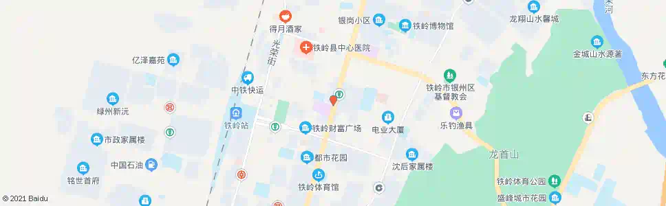 铁岭天宝东门(天宝)_公交站地图_铁岭公交_妙搜公交查询2025
