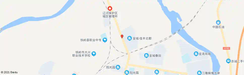 铁岭六号桥_公交站地图_铁岭公交_妙搜公交查询2025