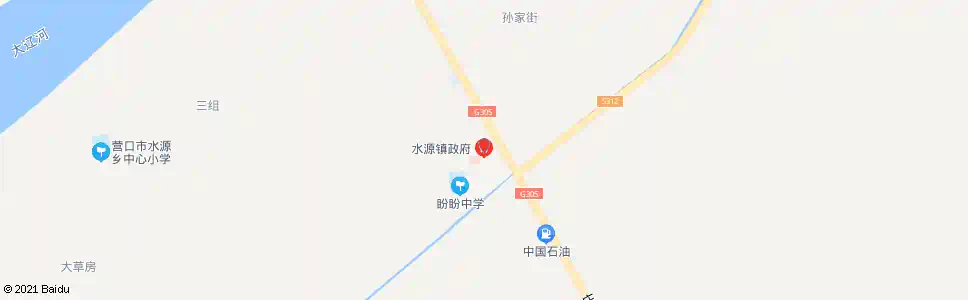 营口水源镇_公交站地图_营口公交_妙搜公交查询2025