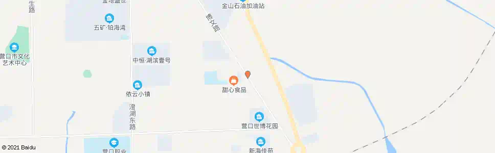 营口新湖大街_公交站地图_营口公交_妙搜公交查询2025