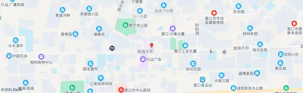 营口大商新玛特_公交站地图_营口公交_妙搜公交查询2025