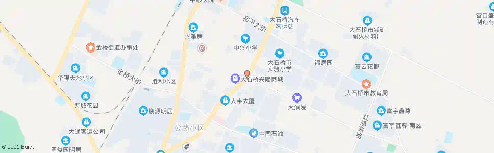 营口哈大中路繁荣大街_公交站地图_营口公交_妙搜公交查询2025