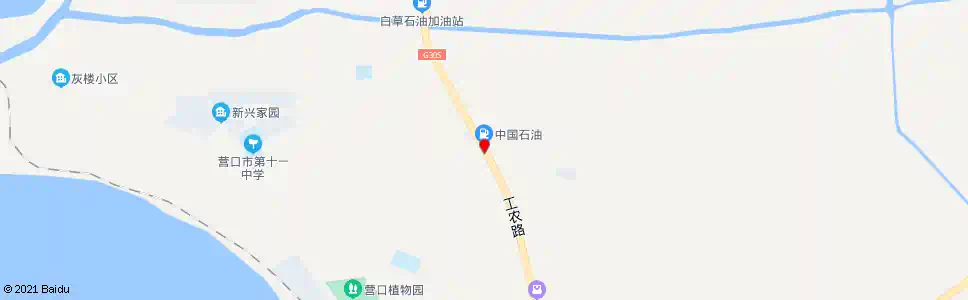 营口光明村北_公交站地图_营口公交_妙搜公交查询2025