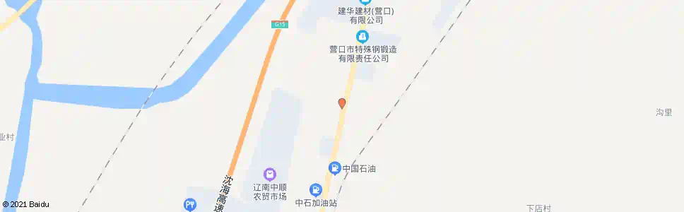 营口西海供电所_公交站地图_营口公交_妙搜公交查询2025