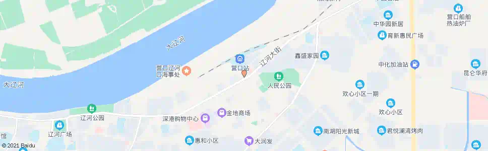 营口装饰材料城_公交站地图_营口公交_妙搜公交查询2025