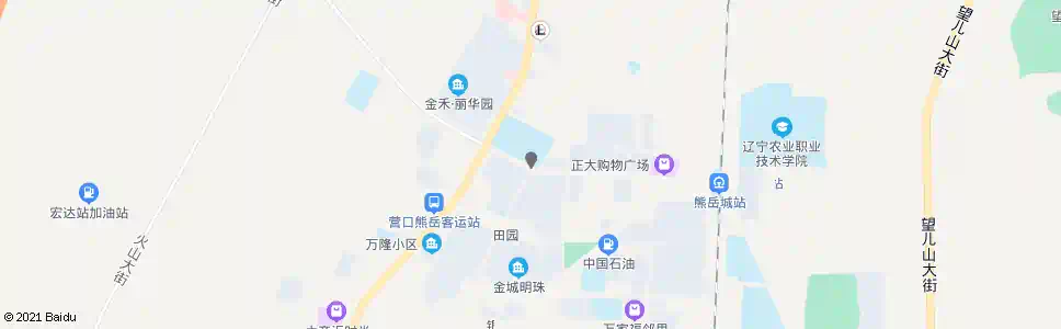 营口熊岳高中_公交站地图_营口公交_妙搜公交查询2025