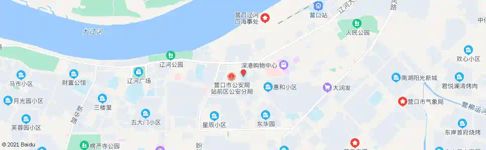营口益民小学_公交站地图_营口公交_妙搜公交查询2025