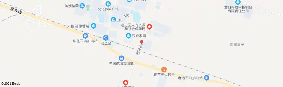 营口老边商店_公交站地图_营口公交_妙搜公交查询2025