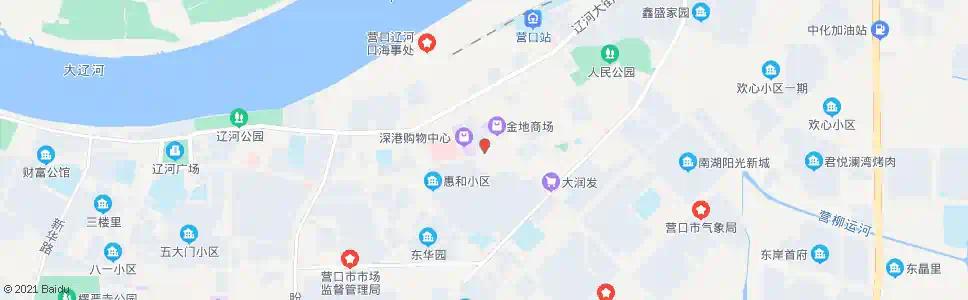营口东升市场_公交站地图_营口公交_妙搜公交查询2025