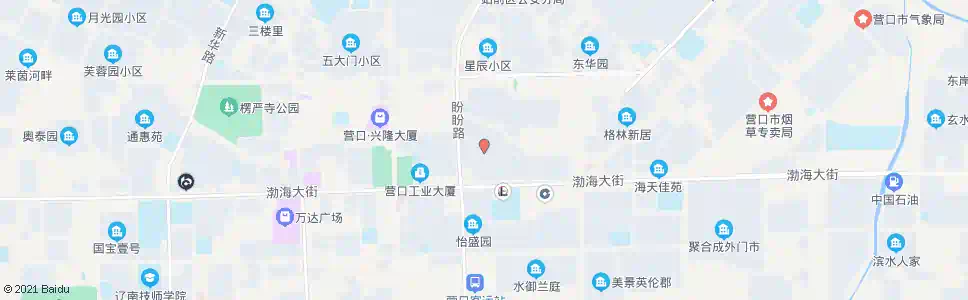 营口永江城市花园_公交站地图_营口公交_妙搜公交查询2025