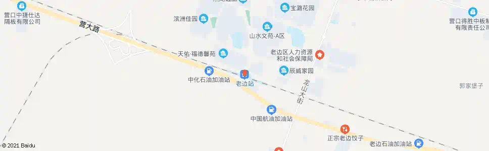 营口老边火车站_公交站地图_营口公交_妙搜公交查询2025