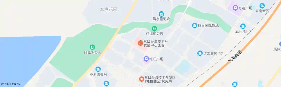 营口鲅鱼圈区中心医院_公交站地图_营口公交_妙搜公交查询2025