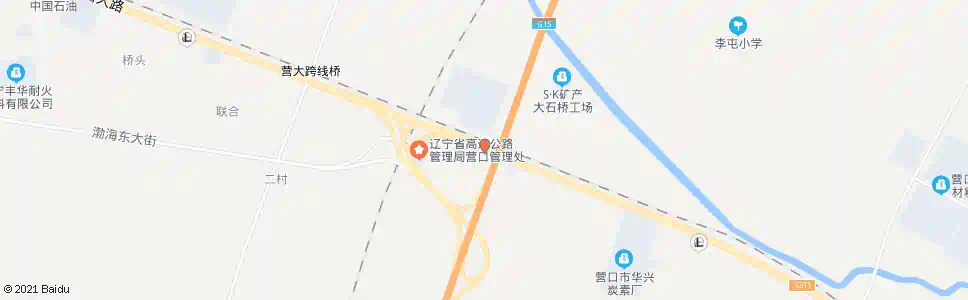 营口二桥_公交站地图_营口公交_妙搜公交查询2025