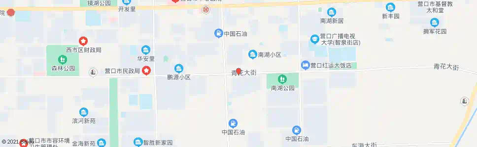 营口新家园小区_公交站地图_营口公交_妙搜公交查询2025