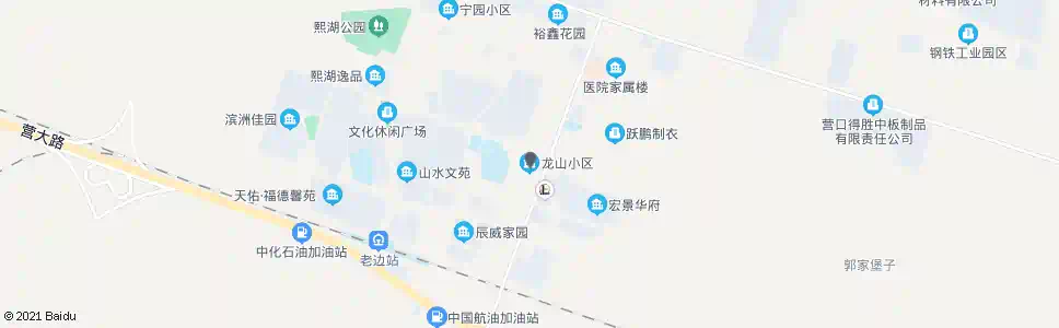 营口龙山小区_公交站地图_营口公交_妙搜公交查询2025