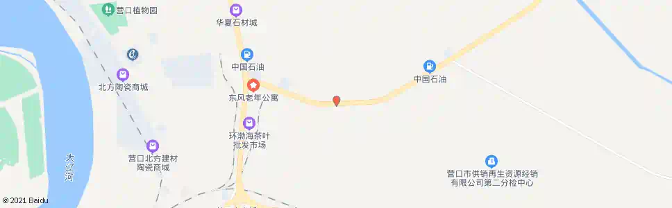 营口钢铁市场_公交站地图_营口公交_妙搜公交查询2025