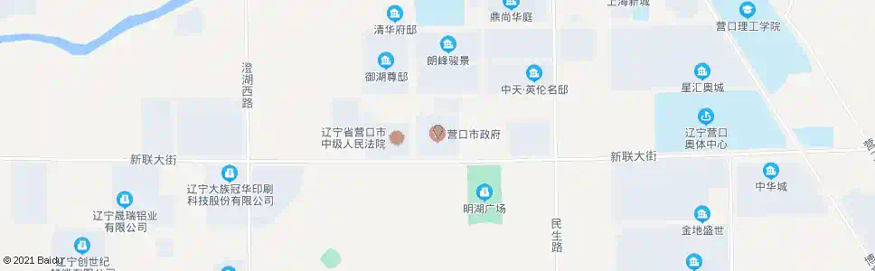 营口市政府_公交站地图_营口公交_妙搜公交查询2025