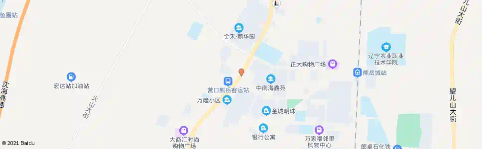营口熊岳镇中医院_公交站地图_营口公交_妙搜公交查询2025