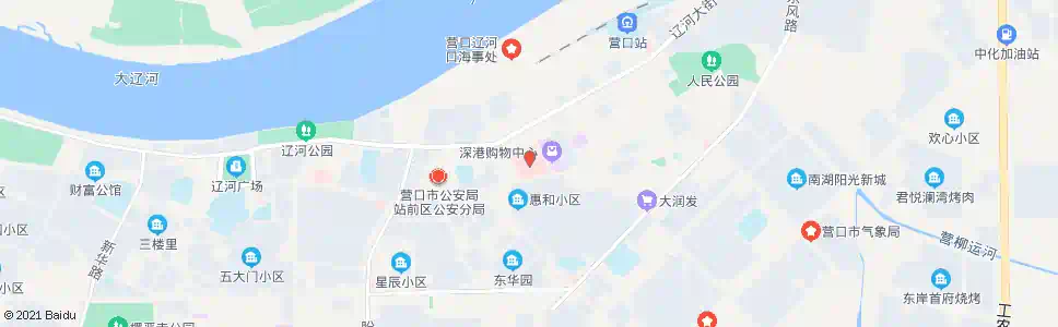 营口中医院_公交站地图_营口公交_妙搜公交查询2025