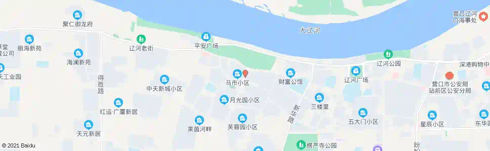 营口小红楼_公交站地图_营口公交_妙搜公交查询2025