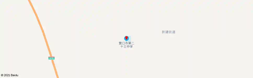 营口第十三中学_公交站地图_营口公交_妙搜公交查询2025