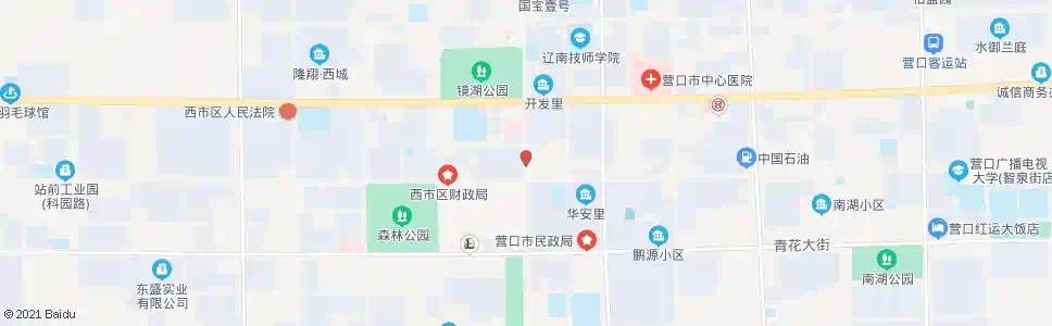 营口安康小区_公交站地图_营口公交_妙搜公交查询2025