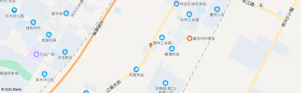 营口奥隆塑料_公交站地图_营口公交_妙搜公交查询2025