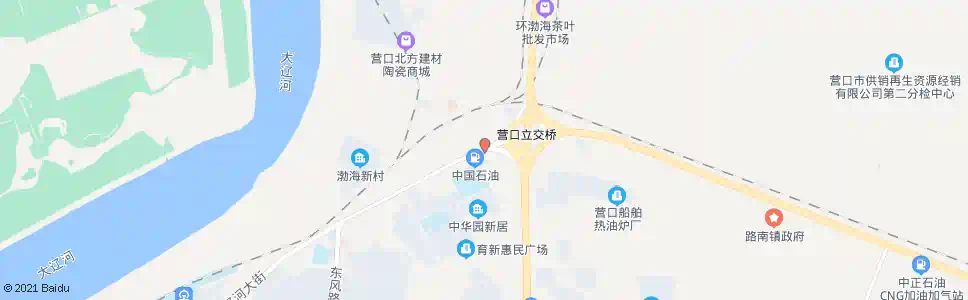 营口立交桥_公交站地图_营口公交_妙搜公交查询2025